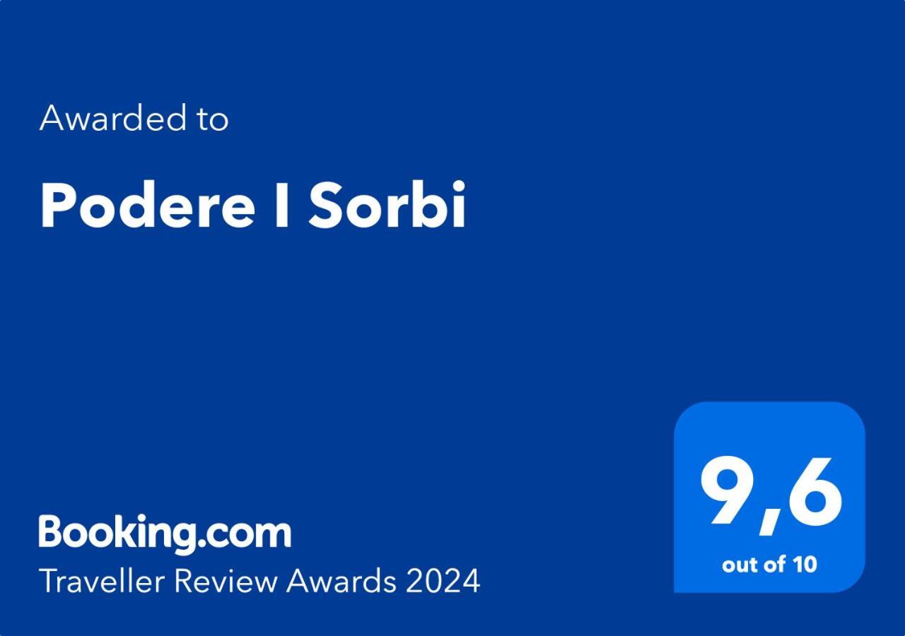 Podere I Sorbi San Donato in Fronzano Exterior photo